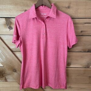 Black Clover “Live Lucky”  Red Golf Short Sleeve Polo Top
